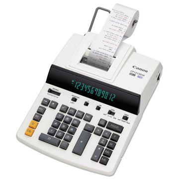 Canon® Cp1213diii 12-digit Heavy-duty Commercial Desktop Printing Calculator, Black-red Print, 4.8 Lines-sec freeshipping - TVN Wholesale